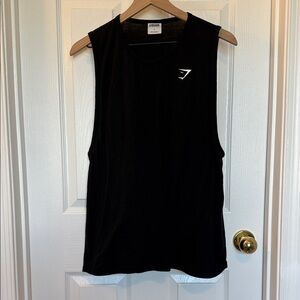 Gymshark Black Muscle Tee for Women